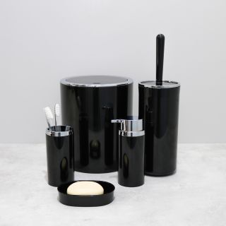 Мыльница FIXSEN ROUND BLACK (FX-454-4)