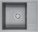 Мойка кухонная Paulmark Flugen PM216050-GRM серый металлик