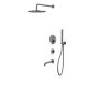 Душевой комплект WHITECROSS Y YSET07GM оружейная сталь
