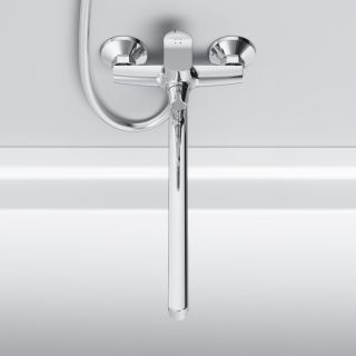 Смеситель для ванны и душа Am.Pm Force F9F90200 хром