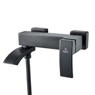 Смеситель для ванны Rose R1552H чёрный матовый