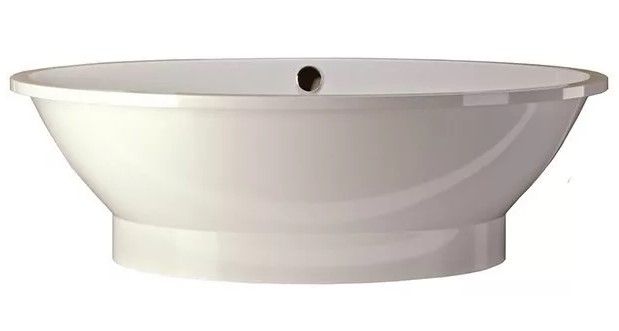 Ванна из искусственного камня AquaStone Кантри 188x94см белый