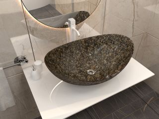 Раковина-чаша Stella Polar Орион 58см Люкс stone SP-00001134