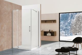 Душевой уголок Vincea Extra VSR-1E101190CL 100/110 x 90 см