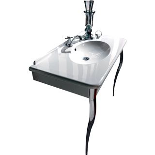 Раковина Kerasan Retro 1049K0 bi*1 cr legs белая 100 см