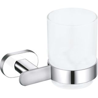 Стакан для зубных щеток Rav Slezak Yukon YUA0201CB Хром Белый