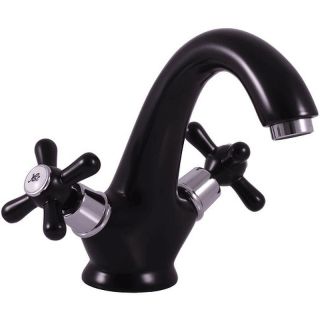 Смеситель для раковины Rav Slezak Morava retro MK128.5CMAT черный