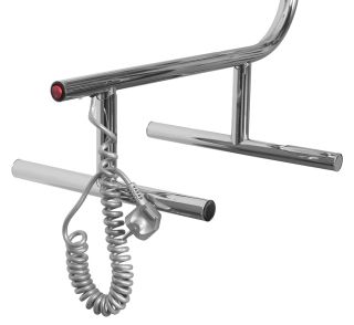 Напольный полотенцесушитель электрический Domoterm DMT 103-25 50x104 EK хром