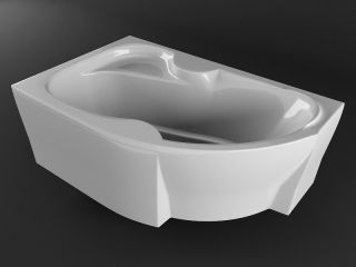 Акриловая ванна Vayer Azalia 170x105 L Гл000006728 без гидромассажа