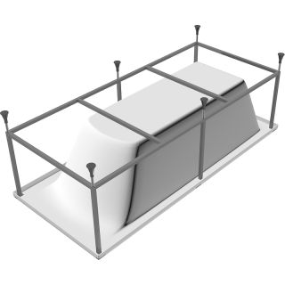 Акриловая ванна Vayer Boomerang 190x90 L Гл000010853 без гидромассажа