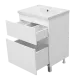 Напольная тумба под раковину Misty Лаки 60 см П-Лак-01060-0112Я белый
