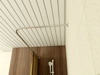 Карниз для ванны Relisan Tugatty 190х90 Гл000013113 Хром