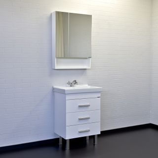 Тумба с раковиной Comforty Никосия 00-00011160 60 см белый