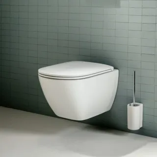 Унитаз Laufen Lua 8.2008.0.000.000.1 подвесной безободковый белый