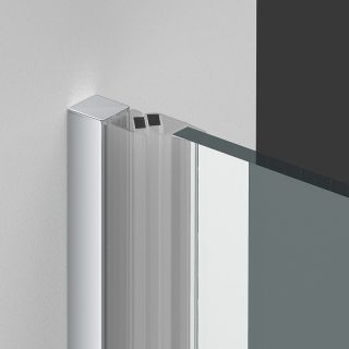 Душевая дверь Vincea Alpha 65 VDP-3AL650CL профиль Хром стекло прозрачное