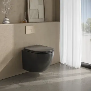 Унитаз подвесной Milleau VORTEX N MYL038AMB черный