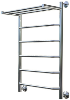 Водяной полотенцесушитель Тругор Браво НП 1 П с полкой 80x60см хром Браво1/нп8060П