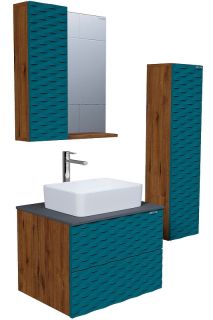 Пенал подвесной Grossman Альба 303010 30см веллингтон/бриз