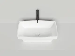 Накладная раковина Salini Gloria 04 S-Stone 1102204M 60см белый матовый