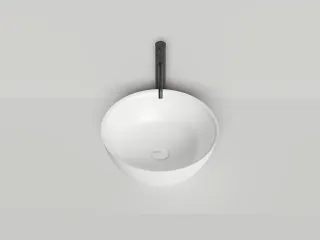 Накладная раковина Salini Alda 02 S-Sense 1102110G 43см белый глянцевый