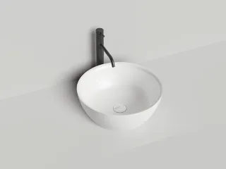 Накладная раковина Salini Alda 02 S-Sense 1102110GRH 43см RAL снаружи