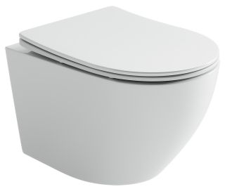 Подвесной унитаз Ceramica Nova Uno Rimless CN11001 белый