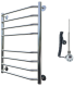 Электрический полотенцесушитель Тругор Браво 2 80x50см хром Браво2/элТЭН8050