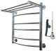 Электрический полотенцесушитель Тругор Приоритет 3 П с полкой 60x50см хром Приоритет3/элТЭН6050П