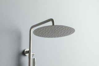 Душевая система Allen Brau Fantasy 5.11001-BN с термостатом Никель брашированный