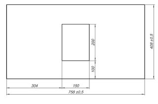Столешница под раковину Allen Brau Priority 80 1.31010.M Мрамор