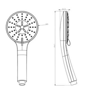 Душевая лейка Koller Pool SH0531