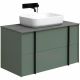 Тумба под раковину Allen Brau Reality 90 1.32006.CGM подвесная Олива матовая