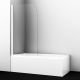 Шторка на ванну WasserKRAFT Leine 35P01-80WHITE