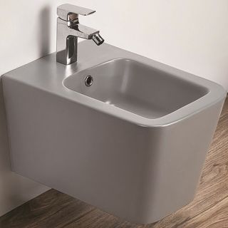 Биде CeramaLux 5370MH подвесное серое