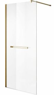 Душевая перегородка Niagara NG-641-11GOLD 110см золото/прозрачное