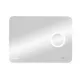 Зеркало Reflexion Point RF4513PT с LED подсветкой сенсором увеличительным зеркалом и часами 80х70