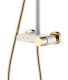 Душевая стойка Boheme Stick 128-WG белый/золото