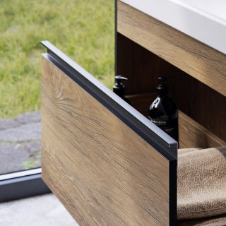 Подвесная тумба под раковину Aqwella Urban URB0108DB 80 см