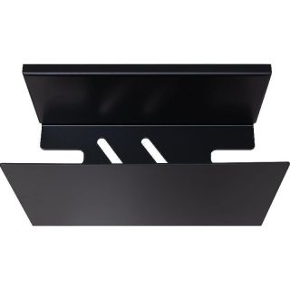 Полка Aquanet Магнум 274190 20 см чёрный матовый