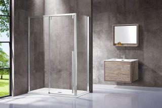 Душевой уголок Vincea Lugano VSR-1L1015CL-1 150 x 100 см