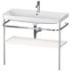 Раковина с консолью Duravit Happy D.2 Plus HP4838O2222 Белая