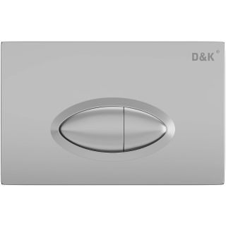 Клавиша смыва DQ Rhein Marx DB1399002 Хром матовый