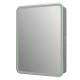 Зеркало-шкаф Reflexion Circle 55L RF2107SR с подсветкой 55х80