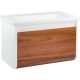 Подвесная тумба под раковину Veedi Vision VSN800T-CR 80см белый/дуб орех