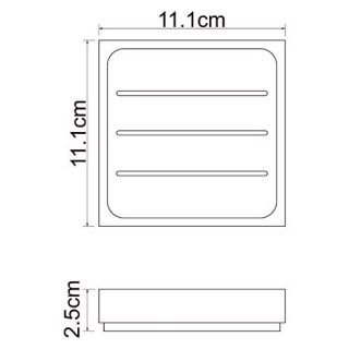 Wasserkraft Leine K-3829 Мыльница