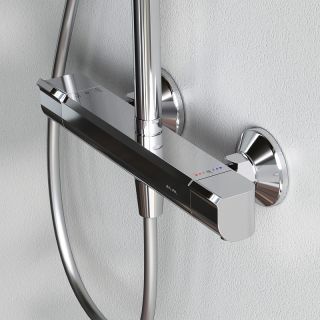 Душевая система AM.PM Func F078F400 с термостатом Хром