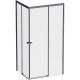 Душевой уголок AM.PM X-Joy W94G-403-10080-BТ 100х80 профиль Черный матовый стекло прозрачное