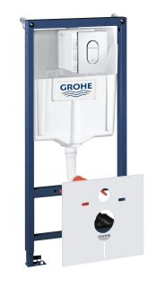Система инсталляции для унитазов Grohe Rapid SL 38929000 с панелью смыва
