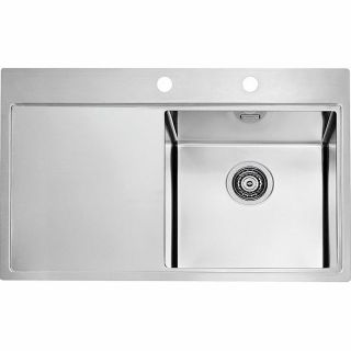 Кухонная мойка Alveus Pure 40R KMB-90 790x525 1103651 Брашированная сталь