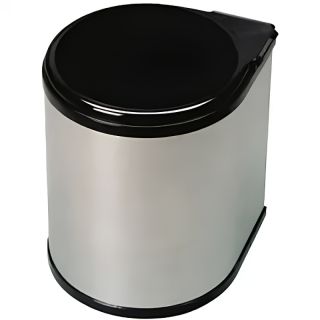 Ведро для мусора Alveus ALBIO 224309 ALBIO навесное круглое нержавеющая сталь